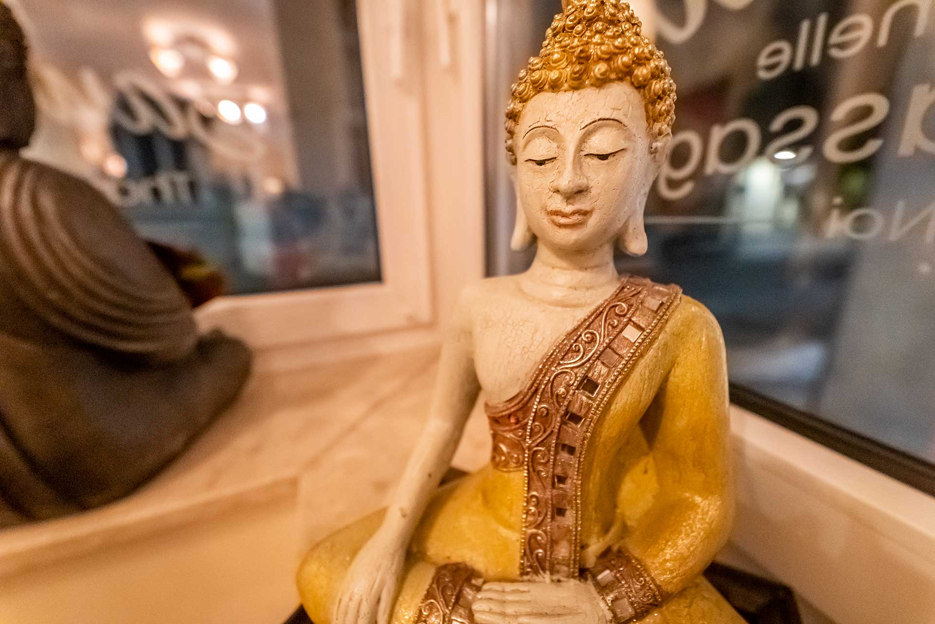 Buddha in der Sawasdee Thai Massage in Schwandorf